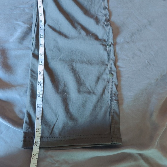 Prana Stretch Zion Pant II Mens 31x32 Dark Iron Cargo Pants Hiking Outdoor - Picture 15 of 16